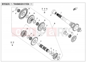 CFMOTO 2019 SSV ZFORCE 800 (CF800US-A) TRANSMISSION SYSTEM(1) - E06-1-V3