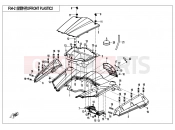 CFMOTO 2020 SSV ZFORCE 800 (CF800US-A) FRONT PLASTICS 2 - F04-2