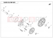 CFMOTO 2021 SSV ZFORCE 800 (CF800US-A) OIL PUMP ASSY. - E07