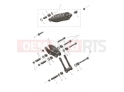 TRIUMPH DAYTONA 660cc > CM3406 RSU and Linkage