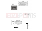 Warning Labels - Triumph Tiger Sport 800 2025