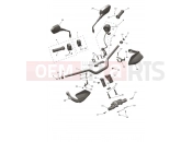 Handlebars, Top Yoke & Mirrors - Triumph Tiger Sport 800 2025