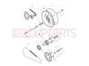 Rear Wheel - Triumph Tiger Sport 800 2025