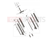 Front Forks & Lower Yoke - Triumph SCRAMBLER 1200 XE - CL1737 > 2024
