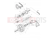 Rear Wheel & Final Drive - Triumph SPEED TRIPLE R - 735337 > 2018