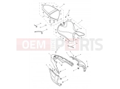 Rear Bodywork & Seat - Triumph SPEED TRIPLE R - 735337 > 2018