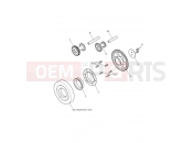 Triumph 2026 SCRAMBLER 1200 X Starter Drive Gears