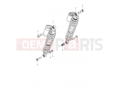 Triumph 2026 SCRAMBLER 1200 X Rear Suspension Unit