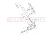 Triumph 2026 Tiger 1200 GT Pro Rear Suspension Unit