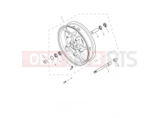 Triumph 2025 TRIDENT 660cc CB1390 > CN4039 Front Wheel
