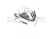 Triumph 2025 TRIDENT 660cc CB1390 > CN4039 Exhaust System