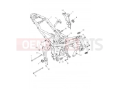 Triumph 2025 TRIDENT 660cc CB1390 > CN4039 Main Frame Assembly