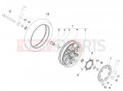 Front wheel - Piaggio Beverly 310 Classic-Sport (EU) 2026