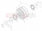Rear wheel - Piaggio Beverly 310 Classic-Sport (EU) 2026