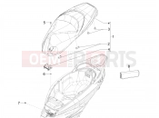 Saddle/seats - Piaggio Beverly 310 Classic-Sport (EU) 2026