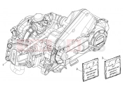 Engine assembly - Piaggio Typhoon 50 4T E2 (CA, US) 2023