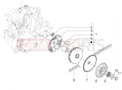 Driving pulley - Piaggio Typhoon 50 4T E2 (CA, US) 2025