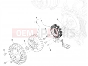 Flywheel magneto - Piaggio Typhoon 50 4T E2 (CA, US) 2025