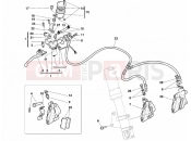 DUCATI 1999 Superbike 748 FRONT BRAKE SYSTEM