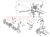 DUCATI 1991 Supersport 600 SS FRONT BRAKE SYSTEM » BRAKING SYSTEM