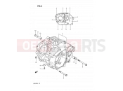 SUZUKI DR125S J (1988) 3 - CRANKCASE