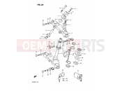 SUZUKI DR125S J (1988) 35 - STEERING STEM