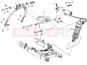 DUCATI Superbike 851 REAR SHOCK ABSORBER » SWING ARM