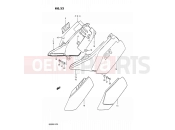 32 - FRAME COVER - Suzuki DR200 K (1989)
