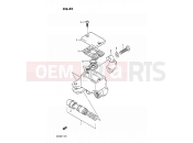 45 - FRONT MASTER CYLINDER - Suzuki DR200 K (1989)