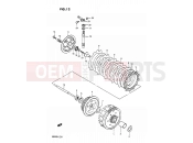 12 - CLUTCH - Suzuki DR200 M (1991)