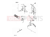 41 - LIGHT HANDLE SWITCH (E01,E02) - Suzuki DR200 M (1991)
