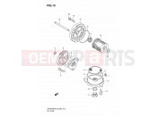 SUZUKI DR200SE K9 (2009) (E03,E28,E33) 13 - OIL PUMP