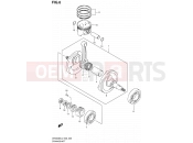 SUZUKI DR200SE L2 (2012) (E03,E28,E33) 6 - CRANKSHAFT