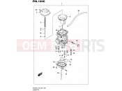 SUZUKI DR200S L5 (2015) (E03,E28,E33) 130C - CARBURETOR (DR200SL5 E33)