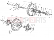 DUCATI 1990 907 I.E. WHEELS » FRONT WHEEL
