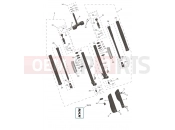 Front Forks & Lower Yoke - Triumph TF450-RC Edition 2025