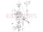 SUZUKI DR250S M (1991) 9A - CARBURETOR (MODEL N/P/R E21)