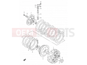 SUZUKI DR250S M (1991) 15 - CLUTCH