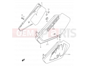 SUZUKI DR250S M (1991) 33 - FRAME COVER (MODEL L/M)