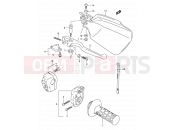 SUZUKI DR250S M (1991) 40A - RIGHT HANDLE SWITCH (MODEL N/P/R E21)