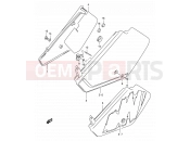 SUZUKI DR350 M (1991) (E01) 30 - FRAME COVER (MODEL L/M)