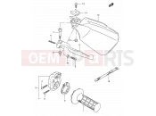 SUZUKI DR350 M (1991) (E01) 34 - RIGHT HANDLE LEVER