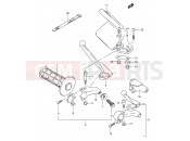 SUZUKI DR350 M (1991) (E01) 35 - LEFT HANDLE LEVER