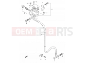 SUZUKI DR350 M (1991) (E01) 42 - FRONT MASTER CYLINDER