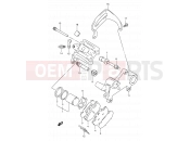 SUZUKI DR350 M (1991) (E01) 47 - REAR CALIPER (MODEL L/M)