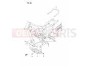 26 - FRAME (MODEL L) - Suzuki DR350S L (1990) (E02)