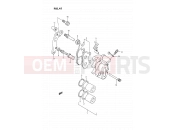 41 - FRONT CALIPER - Suzuki DR350S L (1990) (E02)