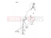 49 - REAR MASTER CYLINDER - Suzuki DR350S L (1990) (E02)