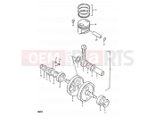 SUZUKI DR400S T (1996) 5 - CRANKSHAFT