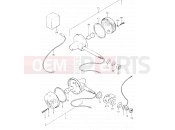 SUZUKI DR500S E (1984) 33 - TURN SIGNAL LAMP (E22)